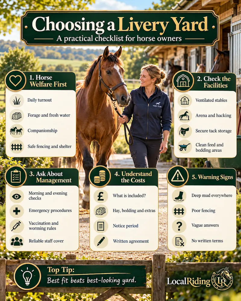 Choosing the Right Livery Yard: What Every Horse Owner Should Know