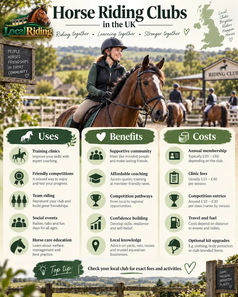 Horse Riding Clubs in the UK: Benefits, How to Join & Clubs by County